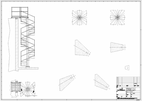 Scala a chiocciola friulana costruzioni progettazione e ... Disegno scala a chiocciola