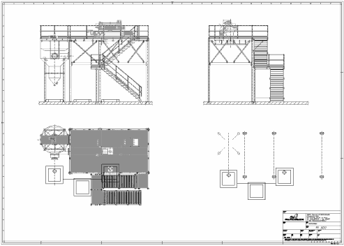 Disegno Piattaforma Modello PI 300