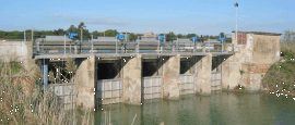 sealing sluice gate